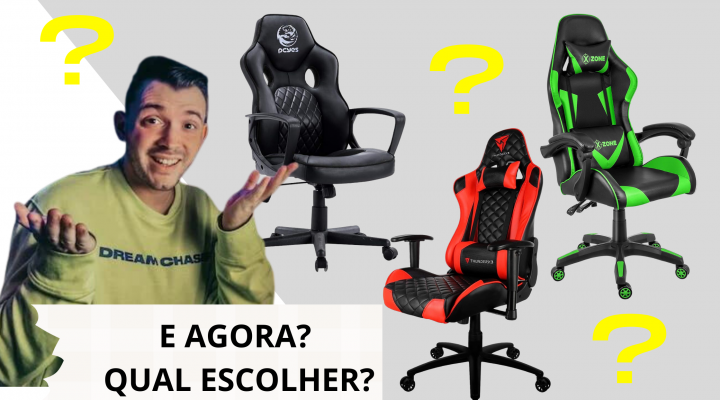 5 Melhores Cadeiras Gamer –  Custo x Benefício