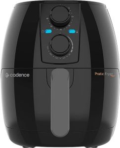 melhores air fryer-Fritadeira-sem-Oleo-Cadence-Pratic-Fryer-3L-Preta-110V-FRT515