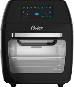 Melhores air fryer-Oster-OFRT780-Fritadeira-forno-3-em-1-127V-1800-W-‎Preto